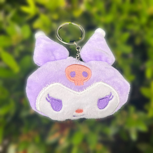 Cute plush keychain