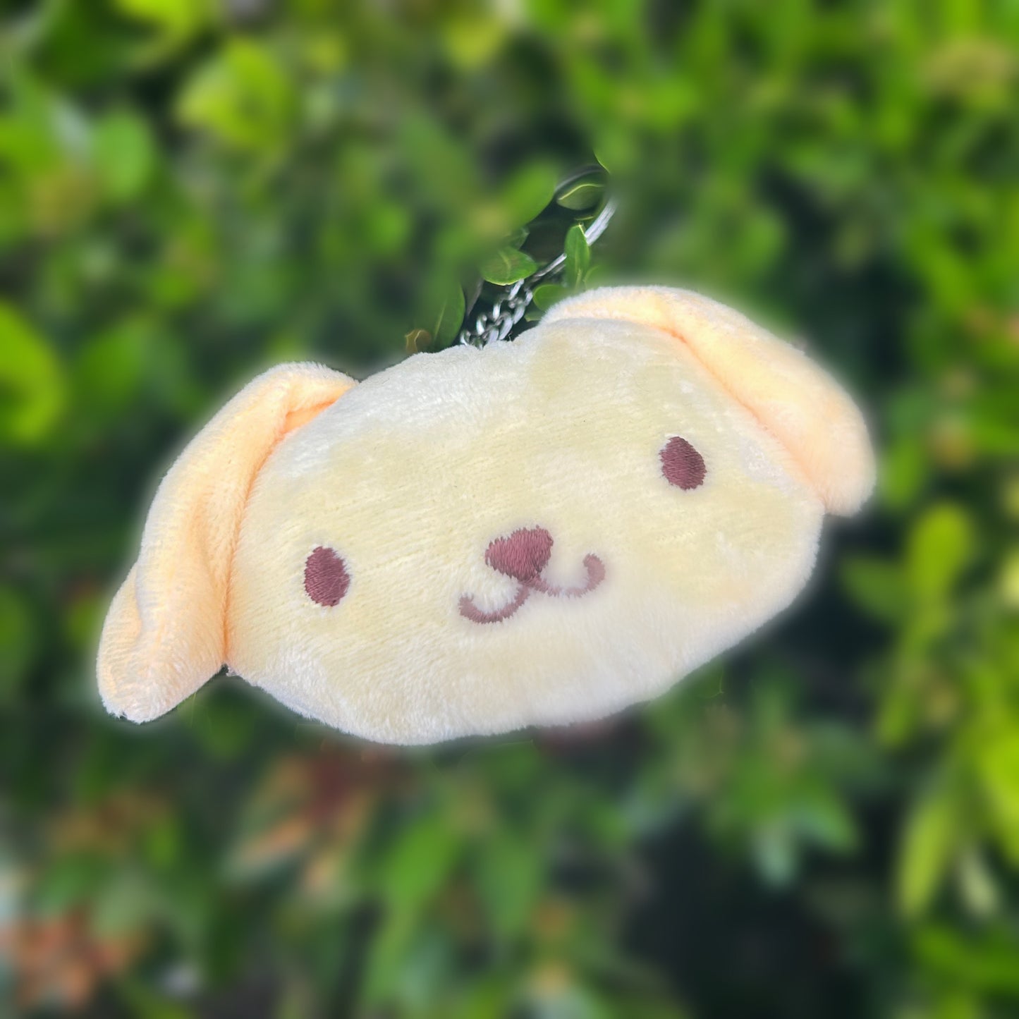 Cute plush keychain