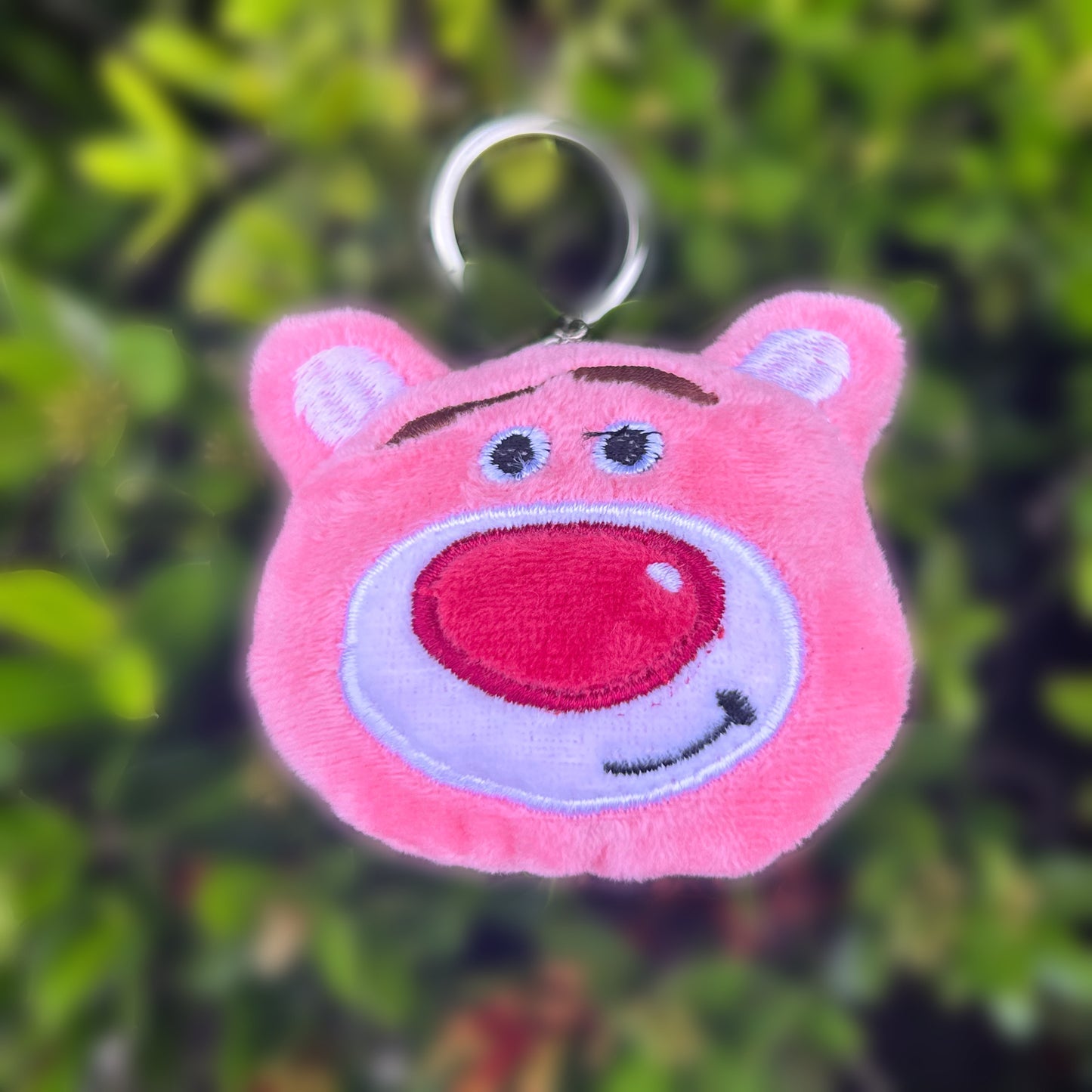 Cute plush keychain