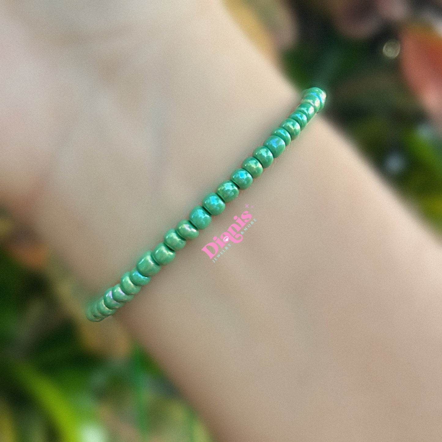 Metallic Green Bracelet